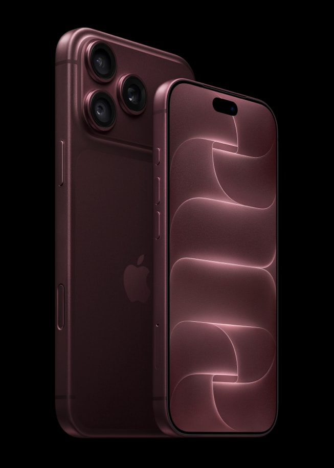 Press photograph of the Apple iPhone 18 Pro Max, from Apple Newsroom.